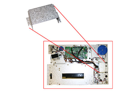 CDU, COVER, DOUBLE DETECTION BOARD, MCDU