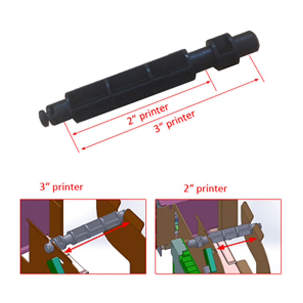 Genmega Paper Spindle for 2" or 3" Printers